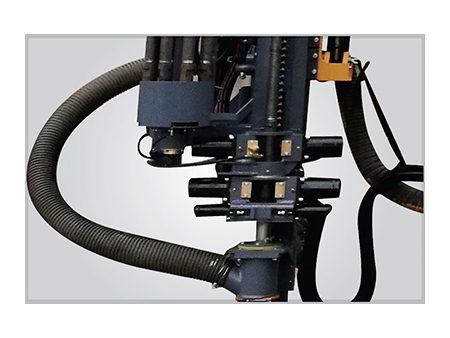 معدة حفر DTH متكاملة لعمليات الحفر المفتوح بكابينة تشغيل، ZT10 Integrated Down the hole Drill Rig for Open Use