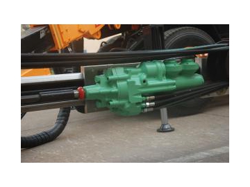 معدة حفر أنفاق هيدروليكية بمطرقة علوية كبيرة، KJ 311 Hydraulic Top Hammer Drilling Jumbo