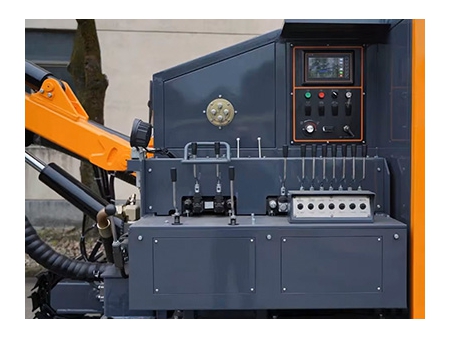 معدة حفر DTH متكاملة لعمليات الحفر المفتوح بدون كابينة، KT7D/KT7H Integrated DTH Drilling Rig for Open Use