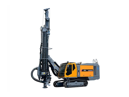 حفارة DTH متكاملة لعمليات الحفر المفتوح، KT25 Integrated DTH Drilling Rig for Open Use