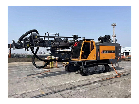 معدة حفر هيدروليكية  DTH متكاملة، KT15C Integrated Down the Hole Drill Rig