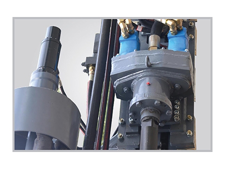 معدة حفر DTH متكاملة بكابينة تشغيل، KT11 Integrated down the hole drill rig