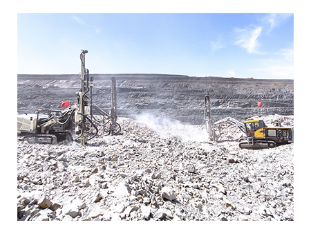 معدة حفر سطحي ذات مطرقة علوية، TP-120H Surface Top Hammer Drill Rig