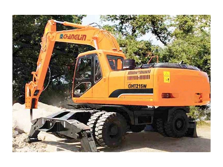 حفارة العجلات  GHT215W