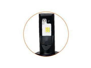طقم إضاءة أمامية ليد LED مقاس 9007