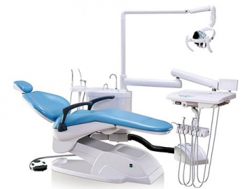 جهاز طب الأسنان A1000    (كرسي أسنان متكامل، قبضة سنية، إنارة LED)