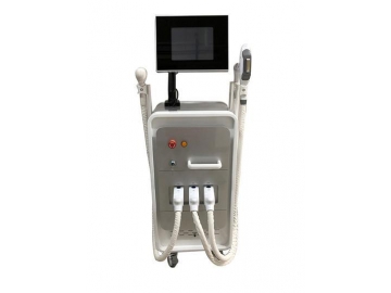 جهاز تجميل IPL E-light مع ترددات الراديو وليزر Nd:YAG