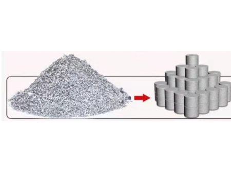 ماكينة كبس قوالب المخلفات المعدنية Metal Chip Briquetting Machine