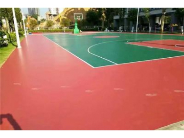 الأرضيات المطاطية