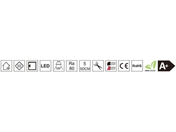 طقم شريط إضاءة LED مضاد للماء