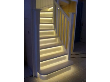 شريط إضاءة درجات السلم LED مع حساس الحركة