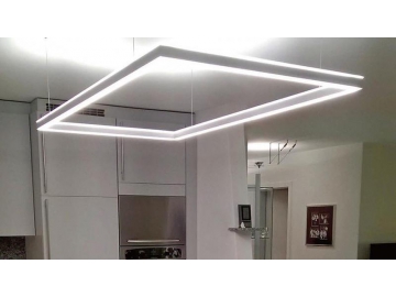 طقم قطاعات ألومنيوم شريط ليد LED