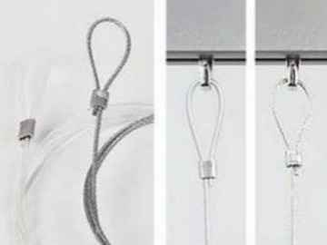 إكسسوارات تعليق قطاعات ألومنيوم شريط LED