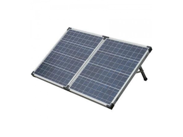 شاحن بطارية بالطاقة الشمسية ( مع بطارية 12V 30Ah، جهاز الإنفرتر الاختياري، مؤشر LED)