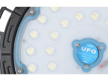 مصباح LED هاي باي UFO، كشاف SMD LED لإنارة المصانع CET-121