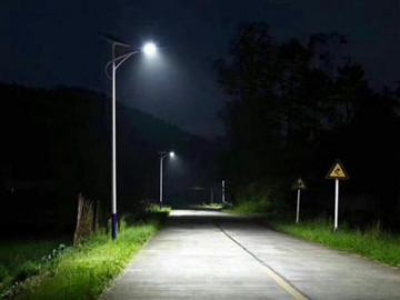 مصباح LED إنارة الشوارع بالطاقة الشمسية