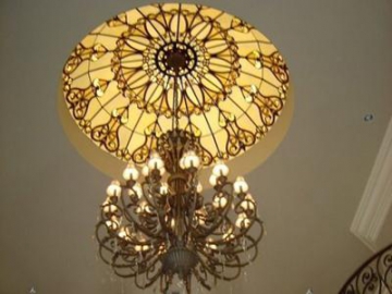 قبب زجاج معشق