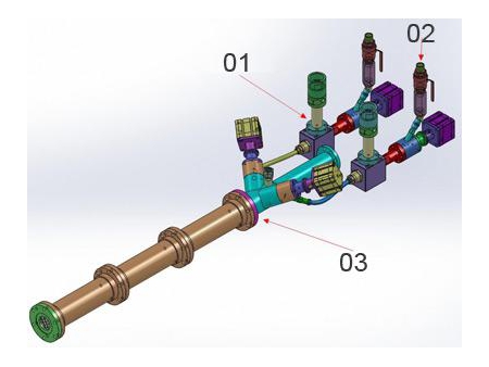 ماكينة تعبئة وغلق الأنابيب GRRB-H3-3060A (سائل ذو لزوجة عالية\تعبئة الغراء مع الخلط بالألوان)