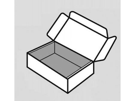 علبة كرتونية مطوية (Roll End)