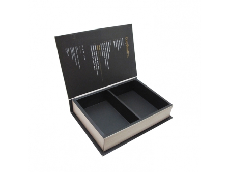 علب ورقية من قطعتين على شكل كتاب Book-type cover, magnetic box