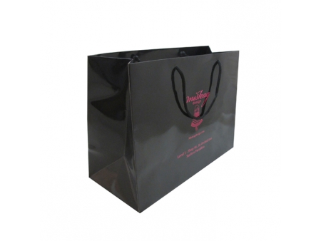 كيس ورقي مطبوع مع يد، أكياس تسوق Printed Paper Shopping Bag