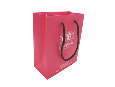 كيس ورقي مطبوع مع يد، أكياس تسوق Printed Paper Shopping Bag