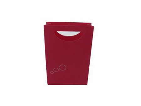 كيس ورقي مع يد محفورة، أكياس هدايا Laminated Paper Bag with Die Cut Handle