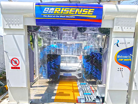 مغسلة سيارات أوتوماتيكية نفقية بسبع فرش  Tunnel Car Wash Equipment CC-670