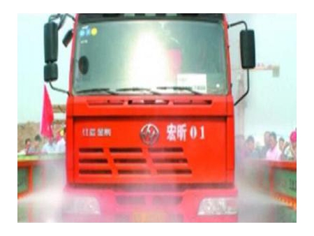 مغسلة عجلات الشاحنات 150 طن  Heavy Duty Wheel Wash Systems