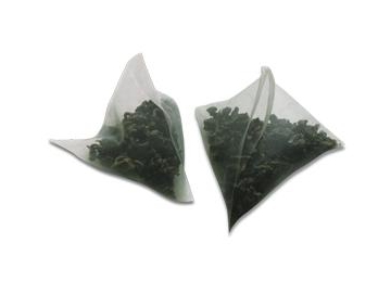 ماكينة تعبئة وتغليف الشاي في كيس هرمي (ماكينة تعبئة وتغليف رأسية MK-SJB)                   Pyramid Tea Bag Packaging Machine (VFFS Machine)