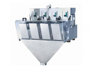 ميزان خطي، 4 رؤوس                  Four Head Linear Weigher