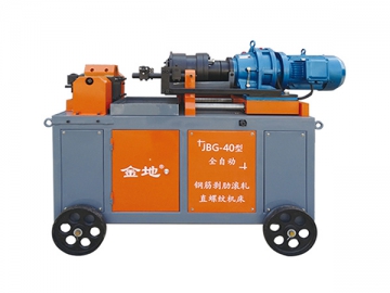 ماكينة قلوظة حديد التسليح الأوتوماتيكية JBG-40  Automatic Rebar Threading Machine