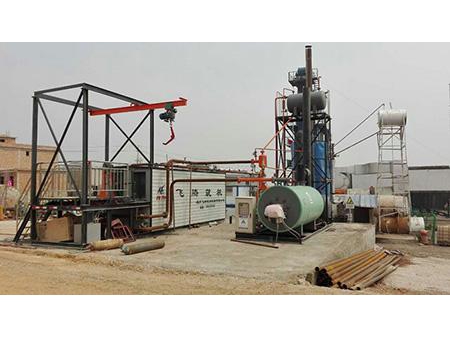 ماكينة تسخين برميل البيتومين، تسخين بالزيت الحراري سلسلة DLT  Thermal Oil Heating Asphalt Barrel Melter/Bitumen Drum Decanter