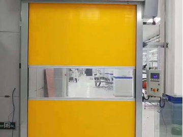 أبواب رول اب سريعة الحركة للغرفة النظيفة  Cleanroom Roll-Up Doors