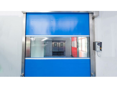 أبواب رول اب سريعة الحركة للغرفة النظيفة  Cleanroom Roll-Up Doors
