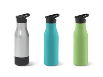 مطرة ماء حافظة للحرارة ستانلس ستيل مع غطاء قابل للحمل  Stainless Steel Vacuum Insulated Water Bottle with Handle