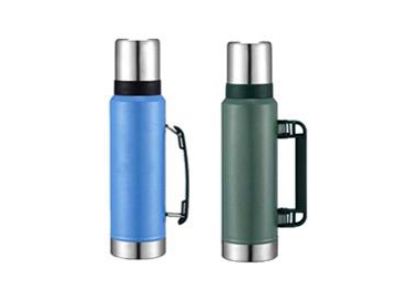 ترمس ماء حافظ للحرارة من فولاذ مقاوم للصدأ مع مقبض  Vacuum Bottle Thermos with Handle
