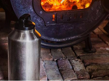 قارورة ماء حافظة للحرارة من فولاذ مقاوم للصدأ  Stainless Steel Hitch Vacuum Insulated Water Bottle