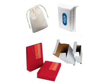 عبوات هدايا للقارورة (كيس وعلبة)  Fashion Package (Gift Box & Bag) for Bottle
