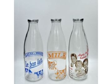قارورة حليب زجاجية  Glass Milk Bottle