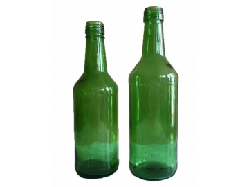 قارورة زجاجية خضراء  Green Glass Bottle