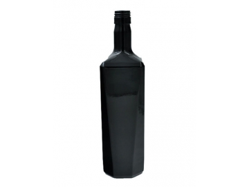 قارورة زجاجية سوداء  Black Glass Bottle