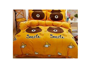 طقم مفرش سرير برسومات	  Printed Bedding Set