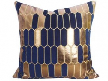 وسادة بلون نحاسي وذهبي  Copper/Gold Throw Pillow