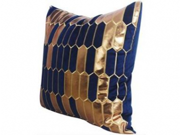 وسادة بلون نحاسي وذهبي  Copper/Gold Throw Pillow