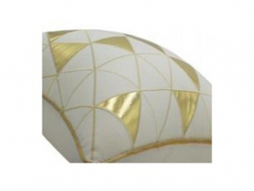وسادة بلون نحاسي وذهبي  Copper/Gold Throw Pillow