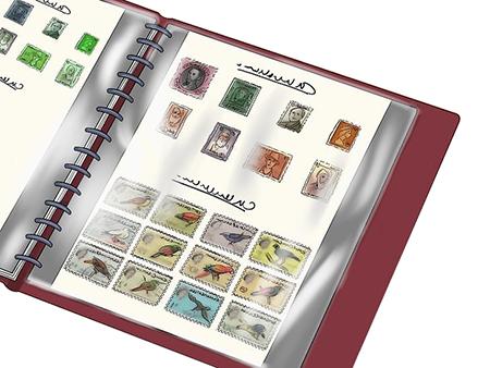 ألبوم الطوابع البريدية   Stamp Collecting Albums