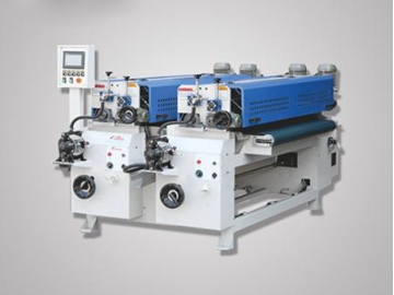 ماكينة طلاء الدهان، رول مزدوج  Double head Roller Coater