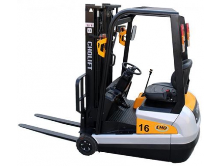 رافعة شوكية كهربائية ذات ثلاث عجلات							  Energy Efficient and Productive 3 Wheel Electric Forklift Trucks