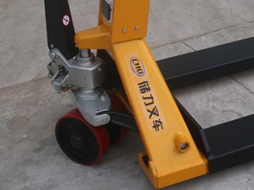 عربة طبالي شوكية مع ميزان رقمي، SBC  Pallet Jack With Scale